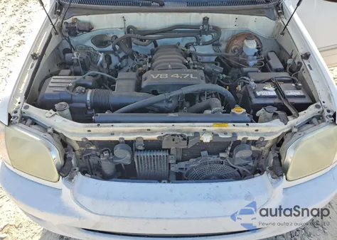 2005 Toyota Sequoia Sr5 z USA, uszkodzony, nr VIN 5TDZT34A65S260376